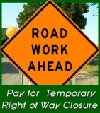 Picture of road closed sign